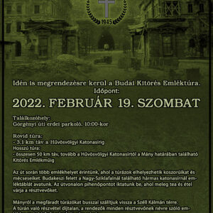 Budai Kitörés Emléktúra 2022_plakát