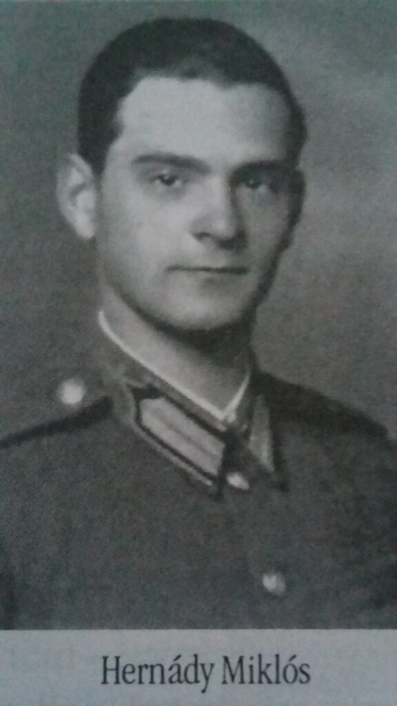 Hernády Miklós hadnagy