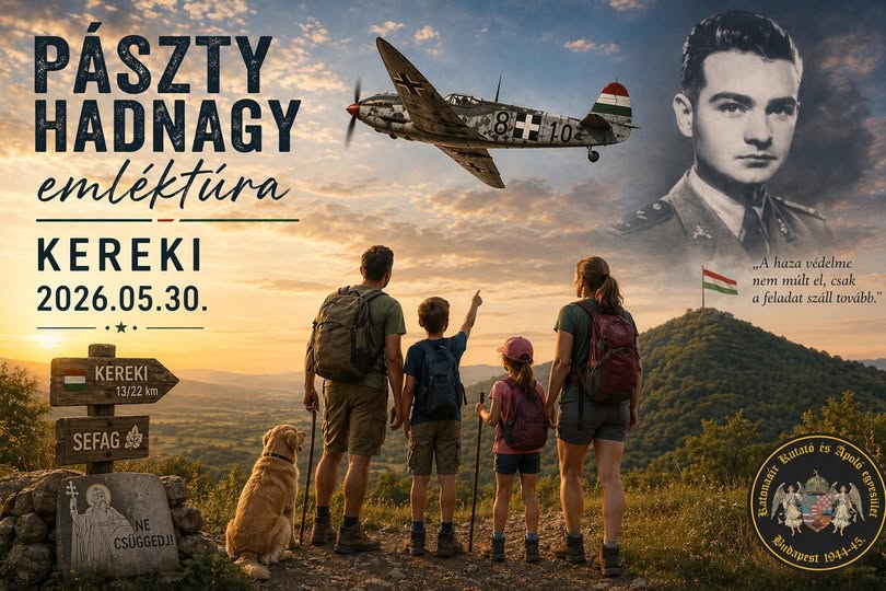 PÁSZTY HADNAGY EMLÉKTÚRA SOMOGYORSZÁGBAN